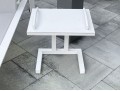 Life Brand Outdoor Chaise Lounge With Tray Top Table
