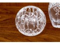 Collection Of Two Waterford Cut Crystal Vases