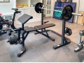 Weider Exercise Equipment, Including Bench, Bar Weights And Mat