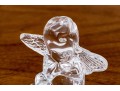 French, Baccarat Crystal Cherub Form Figure