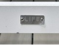 Pair Of Life Brand Outdoor Chaise Lounges With Tray Top Table