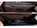 Salvatore Ferragamo Brown Leather Basketweave Handbag