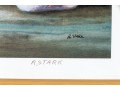 Roger Stark (American, 20th C.) Four Signed Prints Depicting Pigs