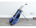 Taylor Made Golf Bag With Assorted Clubs