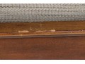 Ethan Allen King Townhouse Wentworth Burl Veneered Bed Frame