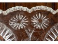 Ornate Vintage Glass Punch Set