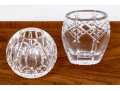 Collection Of Two Waterford Cut Crystal Vases