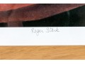 Roger Stark (American, 20th C.) Four Signed Prints Depicting Pigs