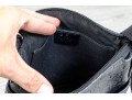 Gucci Guccissima Black Leather Crossbody Bag