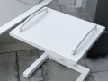 Life Brand Outdoor Chaise Lounge With Tray Top Table