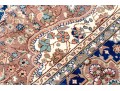 Vintage Turkish Hand-Knotted Wool Area Rug, 9'-8