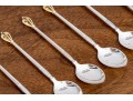 Set Of Six Sorensen Danish Sterling Silver Demitasse Spoons, 1.915 OZT