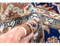 Vintage Turkish Hand-Knotted Wool Area Rug, 9'-8