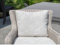Pair Of Kingsley Bate “Sag Harbor” Woven Wicker Armchairs 