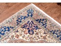 Vintage Turkish Hand-Knotted Wool Area Rug, 9'-8