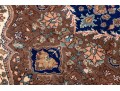 Vintage Turkish Hand-Knotted Wool Area Rug, 9'-8