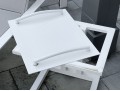 Life Brand Outdoor Chaise Lounge With Tray Top Table