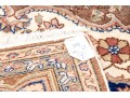 Vintage Turkish Hand-Knotted Wool Area Rug, 9'-8