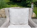Pair Of Kingsley Bate “Sag Harbor” Woven Wicker Armchairs 