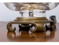 Waterford Cut Crystal Table Lamps On Brass Bases