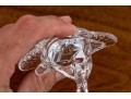 French, Baccarat Crystal Cherub Form Figure