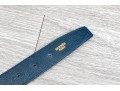 Hermes Constance Blue Leather Belt