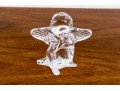 French, Baccarat Crystal Cherub Form Figure