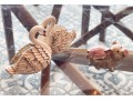 Arora Enameled Swan & Pig Form Boxes With Necklaces