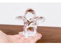 French, Baccarat Crystal Cherub Form Figure