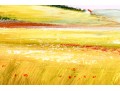 Signed Italian Oil Paintings Pastoral Landscapes