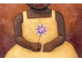 Luis Vezcali (Mexico, 20th C.) Oil On Masonite, Girl In Yellow