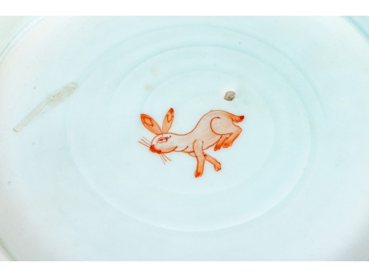 Fantastic Japanese Imari Palette Porcelain Fish Plate 