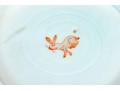 Fantastic Japanese Imari Palette Porcelain Fish Plate 
