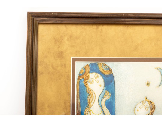 Goar Edigaryan (Armenian, B. 1980) Romeo & Juliet Oil & Acrylic Painting