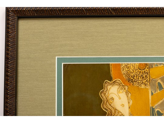 Goar Edigaryan (Armenian, B. 1943) Oil & Acrylic Painting, Untitled