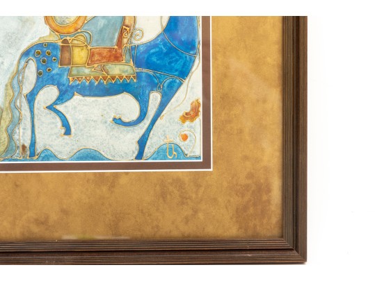 Goar Edigaryan (Armenian, B. 1980) Romeo & Juliet Oil & Acrylic Painting