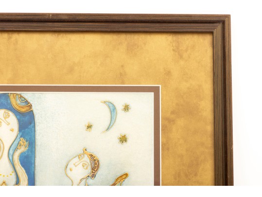 Goar Edigaryan (Armenian, B. 1980) Romeo & Juliet Oil & Acrylic Painting