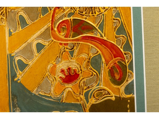 Goar Edigaryan (Armenian, B. 1943) Oil & Acrylic Painting, Untitled