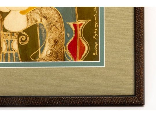 Goar Edigaryan (Armenian, B. 1943) Oil & Acrylic Painting, Untitled