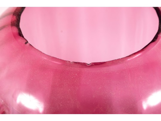 Vintage Cranberry Depression Glass Vases