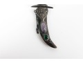 Mexican Sterling Silver & Amethyst Knife Pin