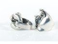 Sterling Silver & Pearl Amorphous Rings