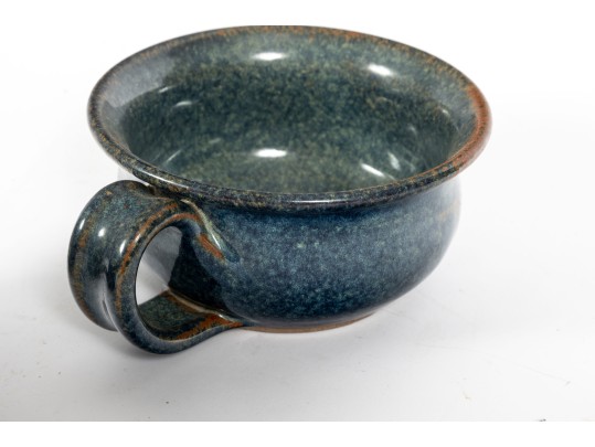 Pot Luck Pottery Laura Teague-Moore (Seagrove, NC) 1986 Soup Bowls