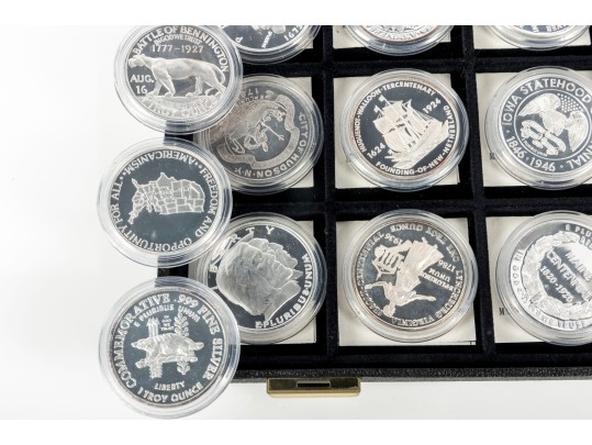 Collection Of .999 Fine Silver Coins (36 Count)