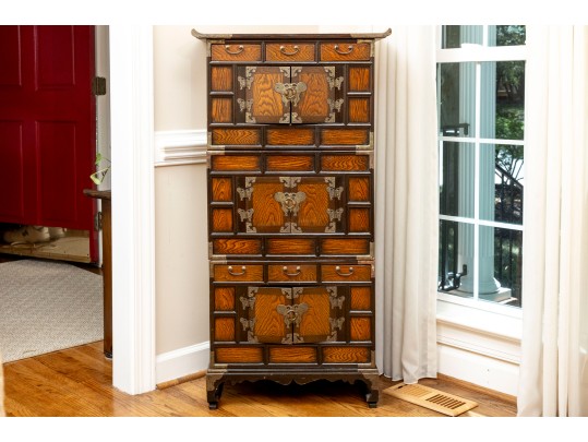 Vintage Korean Tansu 3-Piece Chest