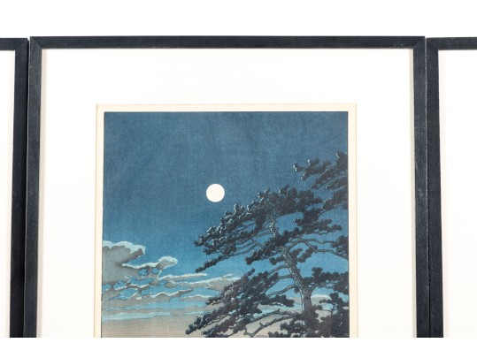 Kawase Hasui (Japanese, B. 1883 - 1957) Woodblock Prints