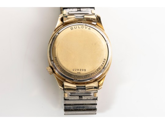 Vintage Bulova Accutron M7 14 KT Gold Filled Watch 1967