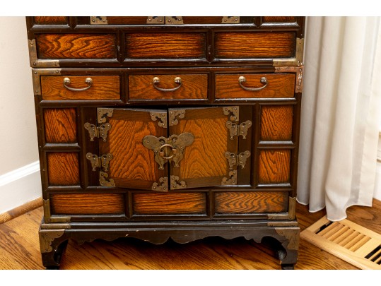 Vintage Korean Tansu 3-Piece Chest