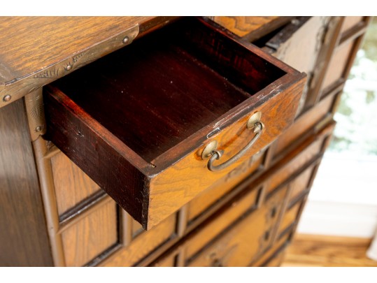 Vintage Korean Tansu 3-Piece Chest
