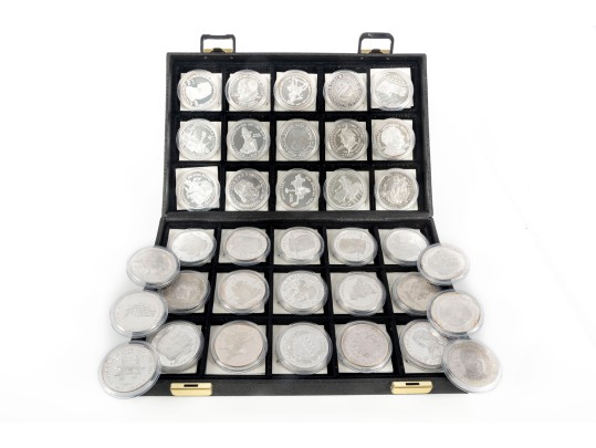 Collection Of .999 Fine Silver Coins (36 Count)